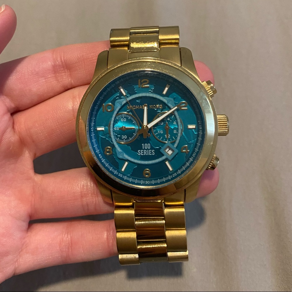 Hunger Stop 100 Turquoise Women’s Watch 45mm